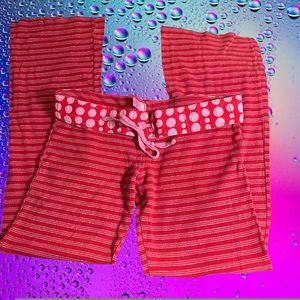 VS Pink brand pj bottoms.